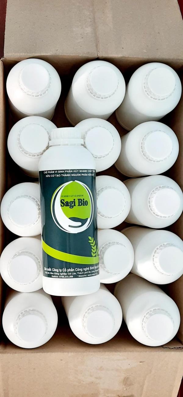 CHẾ PHẨM SINH HỌC Ủ PHÂN HỮU CƠ SAGI BIO - Ảnh 2