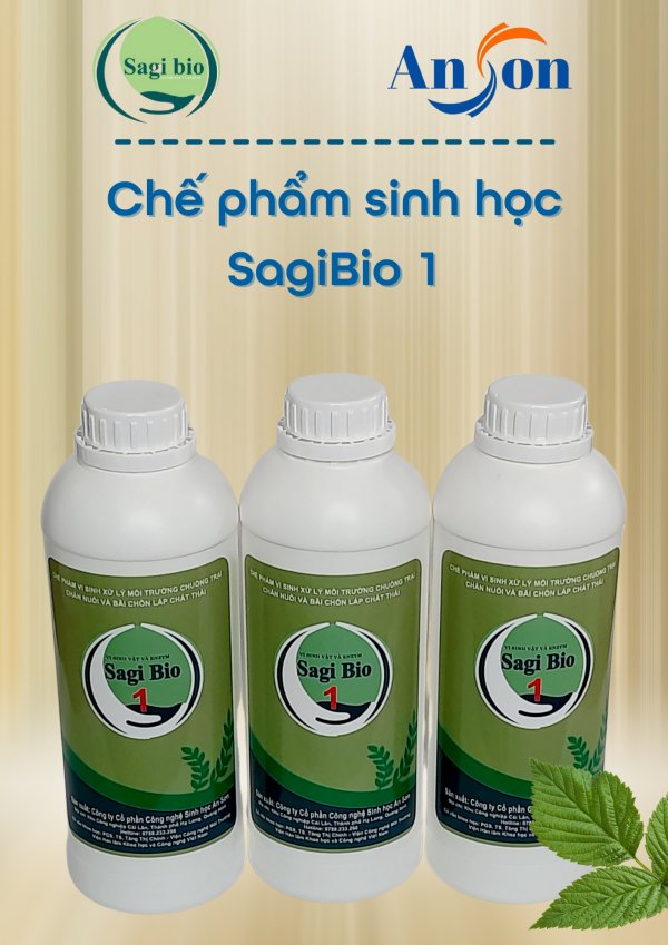 CHẾ PHẨM SINH HỌC KHỬ MÙI RÁC THẢI SINH HOẠT SAGI BIO 1 - Ảnh 3