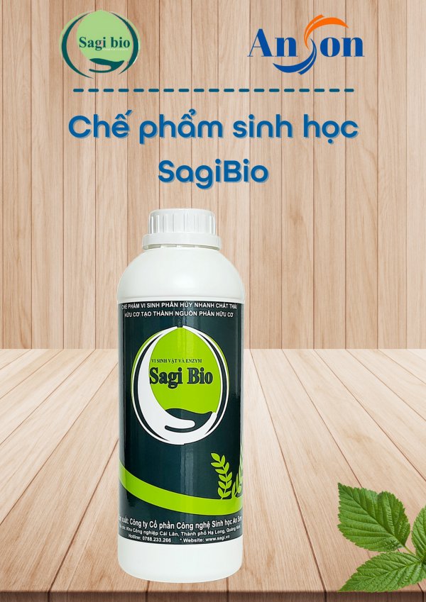 CHẾ PHẨM SINH HỌC Ủ PHÂN HỮU CƠ SAGI BIO - Ảnh 7