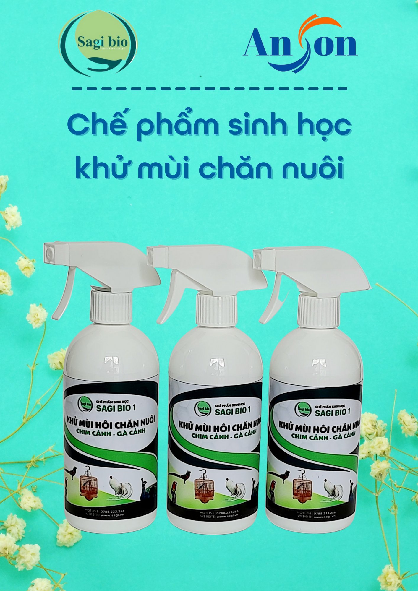 CHẾ PHẨM SINH HỌC KHỬ MÙI CHĂN NUÔI